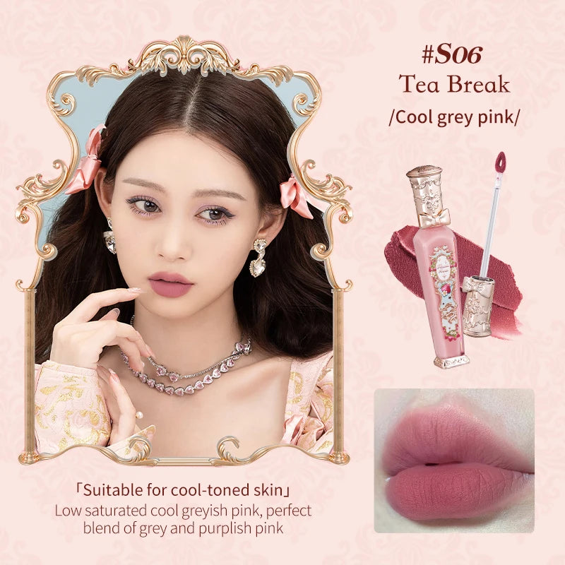 Flower Knows Strawberry Rococo Series Cloud Lip Cream Lipsticks 3.5g - Glowing Love