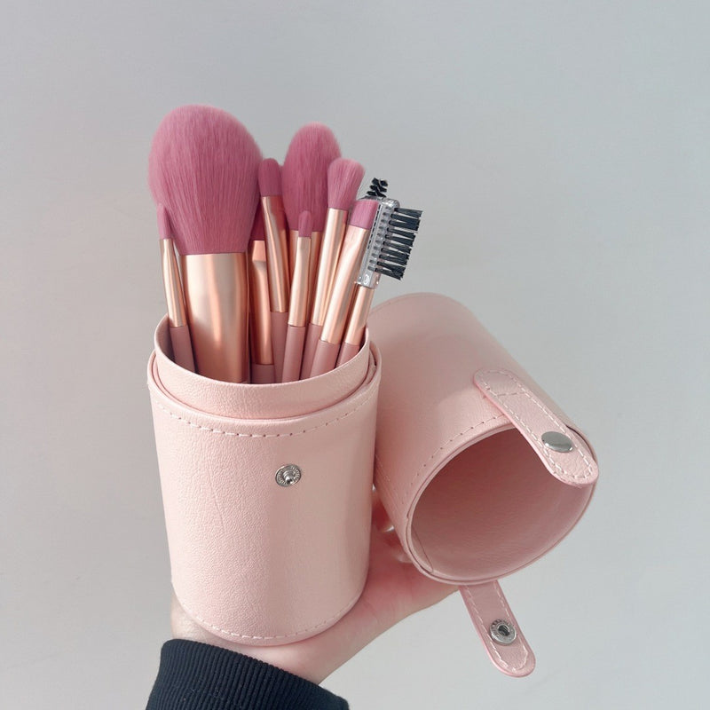 12-Piece Professional Makeup Brush Set – Soft, Stylish & Essential