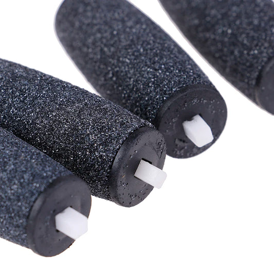4Pcs Coarse Replacement Refill Roller Head For Electric Pedicure Foot File Tools - Glowing Love
