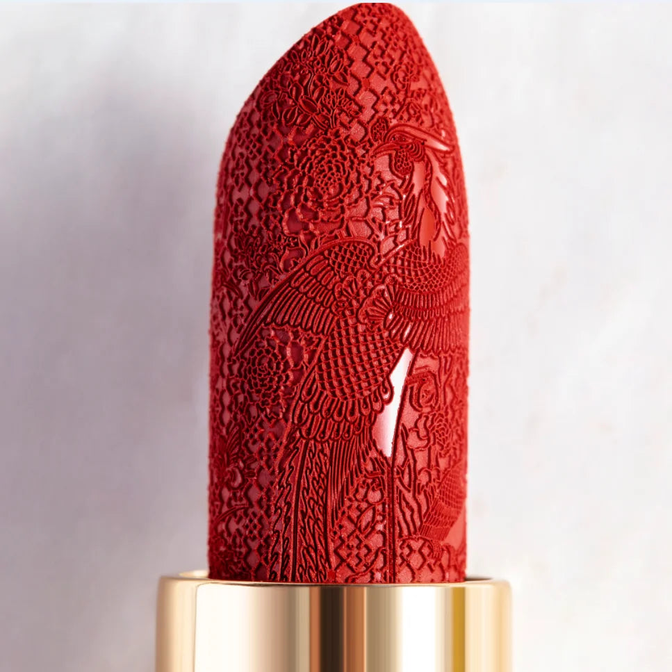 CATKIN Summer Palace Lipsticks Semi-Matte Lipstick Long Lasting for 24H，Lightweight Soft and Ultra Hydrating Lipsticks - Glowing Love