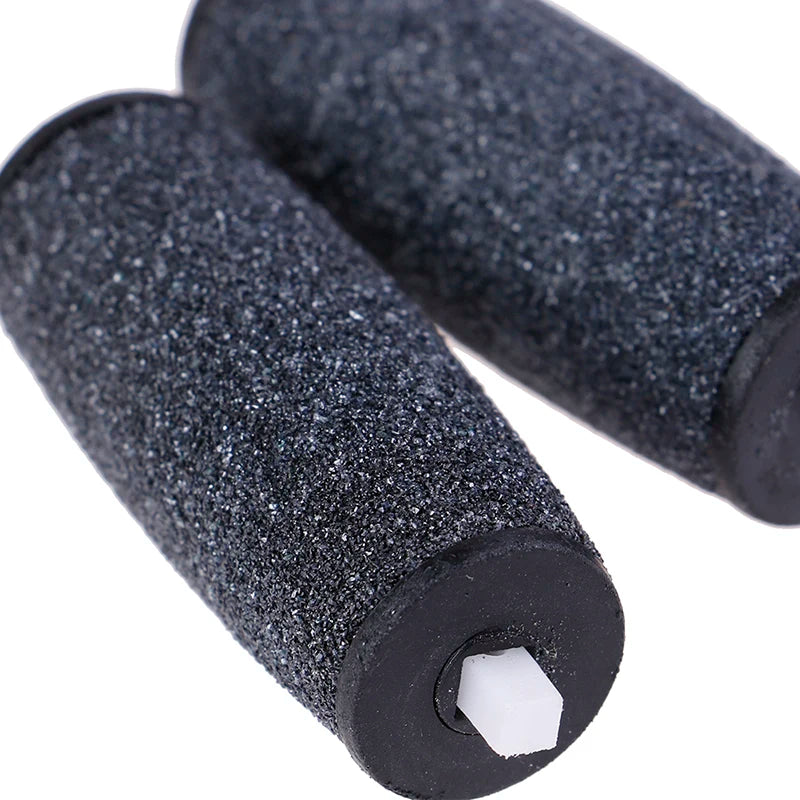 4Pcs Coarse Replacement Refill Roller Head For Electric Pedicure Foot File Tools - Glowing Love