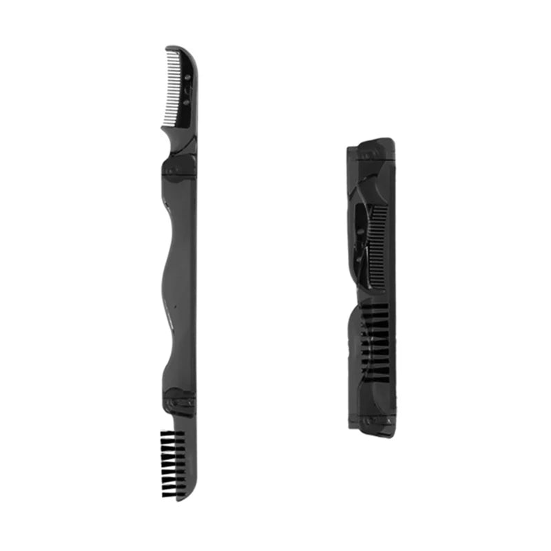 Eyelash Brush Comb Eyelash Extension Supplies Professional Makeup Brushes Collapsible Stainless Steel Eyebrow Comb Lash Brush - Glowing Love