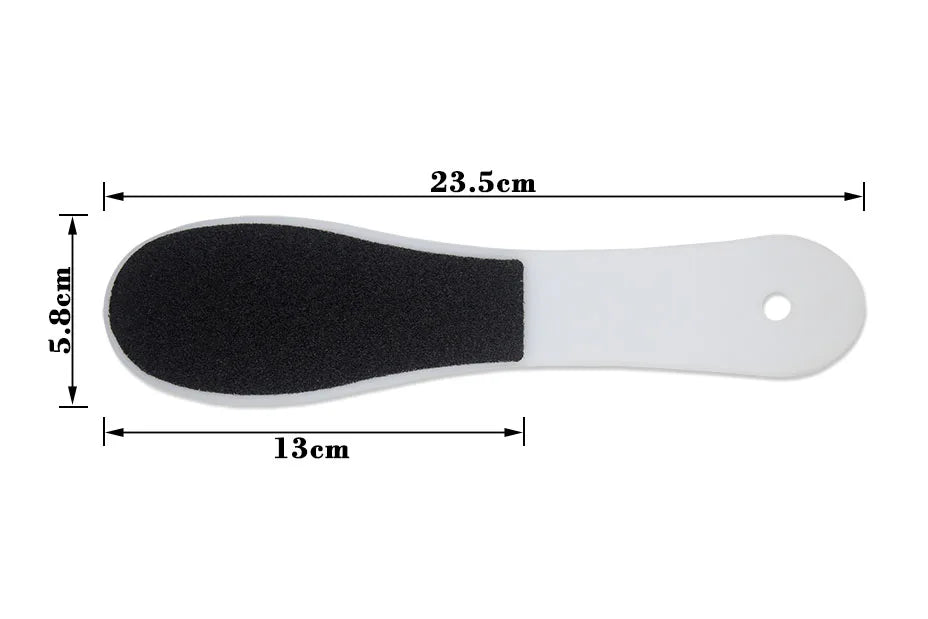 Kimcci Two Sided Pedicure Foot File Pedicure Foot Rasp Pumice Stone for Foot Care Grinding for the Feet Lima para Pies - Glowing Love