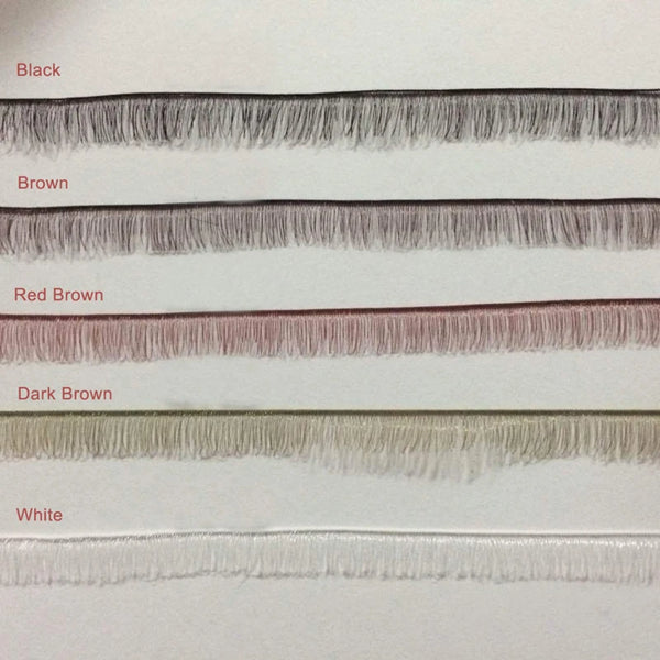 Wholesale 200pcs/lot Doll Accessories Width 6mm,8mm,10mm SD BJD Doll Eyelashes Eyes Lashes For Reborn Doll DIY