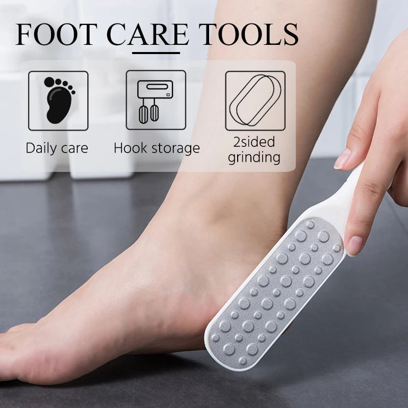 1pcs Double Side Foot File Professional Rasp Heel Grater Hard Dead Skin Callus Remover Pedicure foot care - Glowing Love