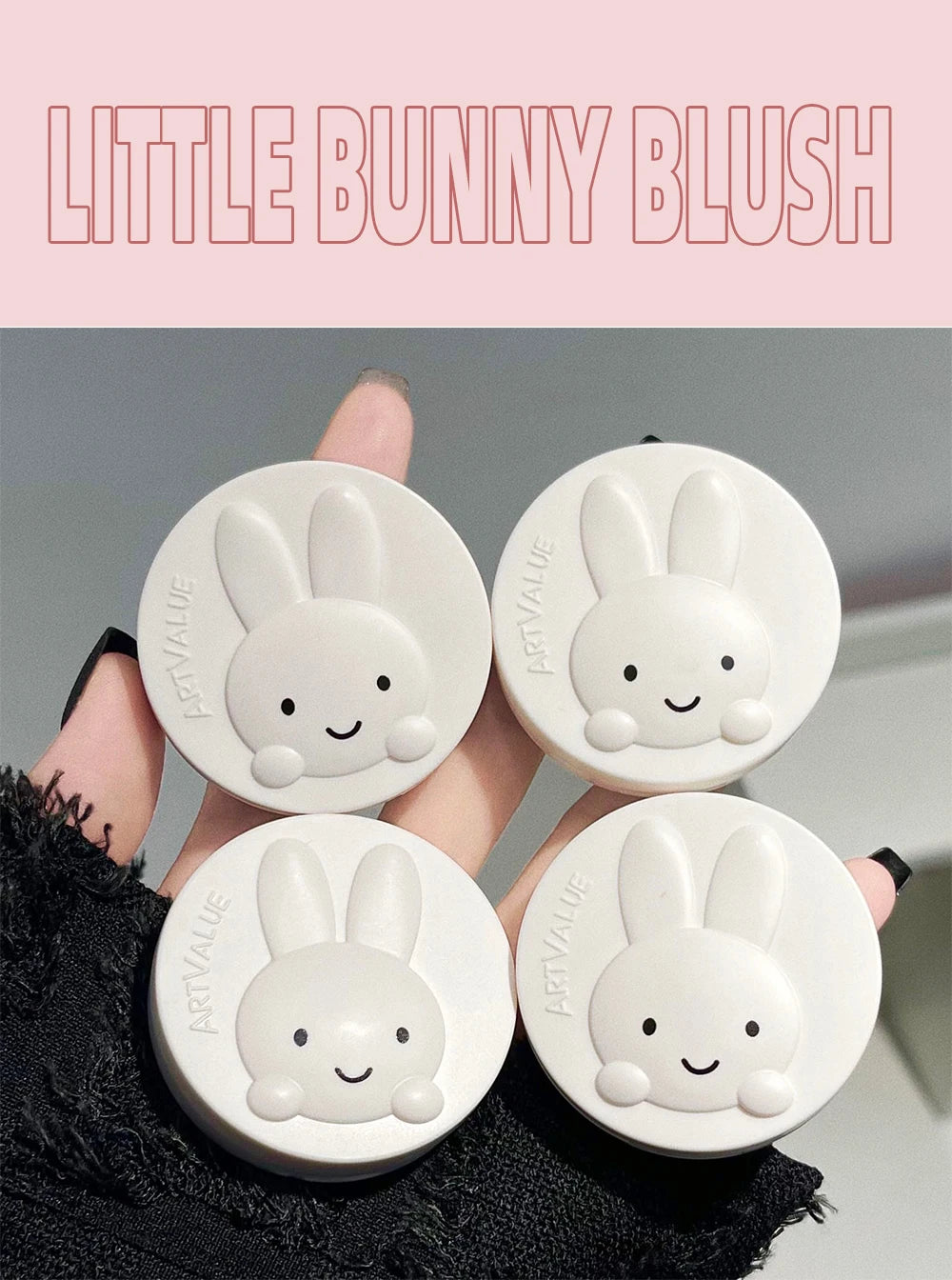 Single Color Blush Palette Waterproof Matte Peach Rouge Orange Red Face Blush Cheek Tint Brighten Contour Female Makeup Cosmetic