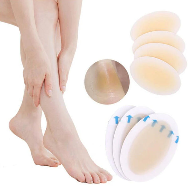 24pcs Adhesive Hydrocolloid Gel Blister Plaster Heel Anti Wear Sticker For Pedicure Foot Care Patch Tool