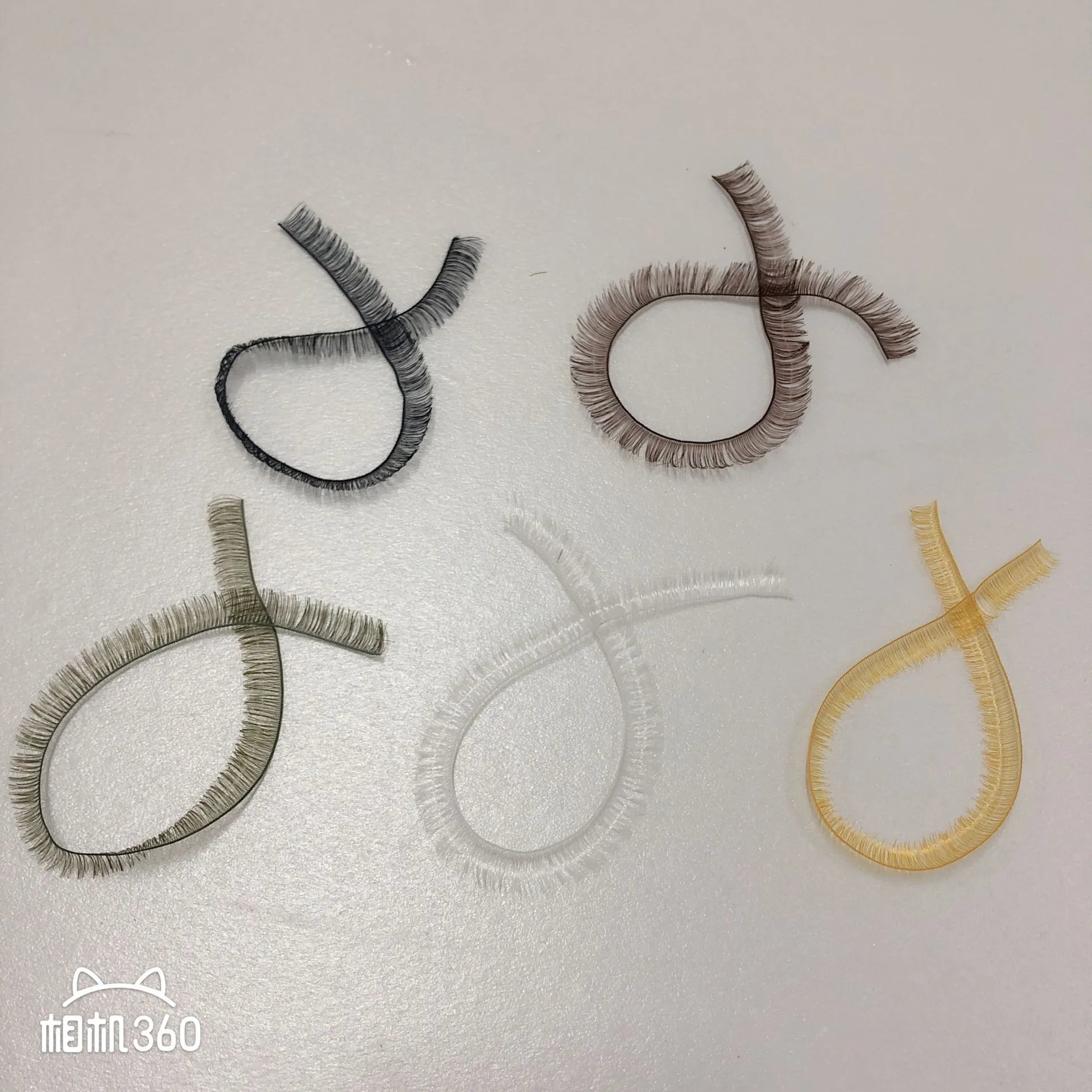 Wholesale 200pcs/lot Doll Accessories Width 6mm,8mm,10mm SD BJD Doll Eyelashes Eyes Lashes For Reborn Doll DIY - Glowing Love