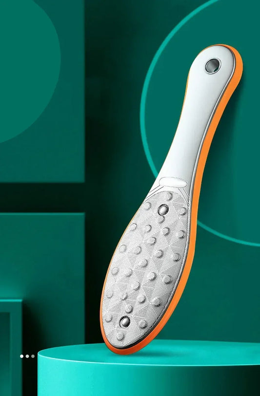 Double Sided Foot File Pedicure Foot Care Tools Dead Skin Callus Remover Stainless Steel Professional - Glowing Love