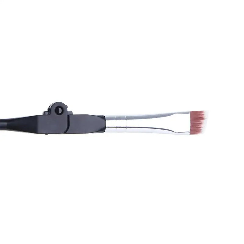 Tool Eyelash Separator Portable  Mascara  Applicator Duo Angled  Eyebrow  Brush Foldable Eyebrow Brush Spoolie Brush lash brush