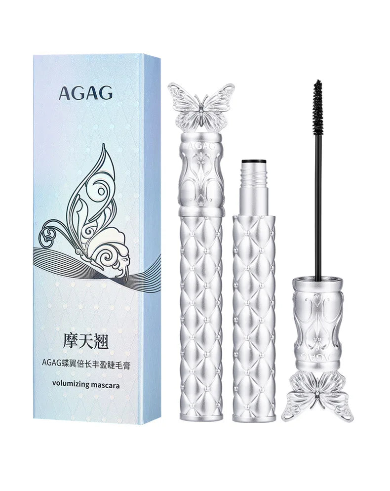 AGAG High Washable Mascara Makeup,Volumizing,Lengthening,Defining,Curling Waterproof Mascara Carbon Black