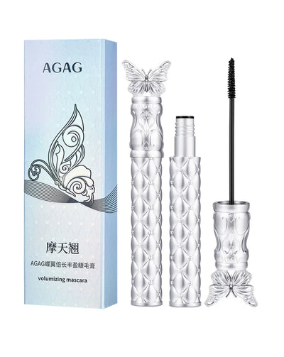 AGAG High Washable Mascara Makeup,Volumizing,Lengthening,Defining,Curling Waterproof Mascara Carbon Black