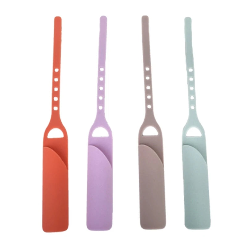 Lip Balm Holder Silicone Cosmetic Bag Lipsticks Holder Storage - Glowing Love