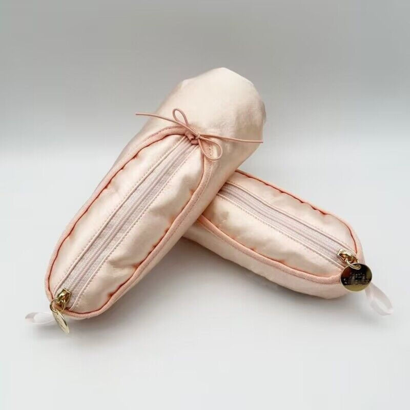 Ballet Shoe Makeup Bag Pencil Bag Cosmetic Suitable for Lipsticks Eyebrow Pencils and Eyeliners
