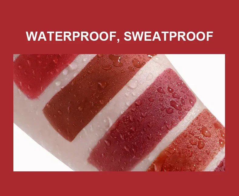 Nude Matte Lipsticks 4 Colors Waterproof Long Lasting Lip Stick Not Fading Sexy Nude Red Pink Velvet Lipsticks Makeup Cosmetic