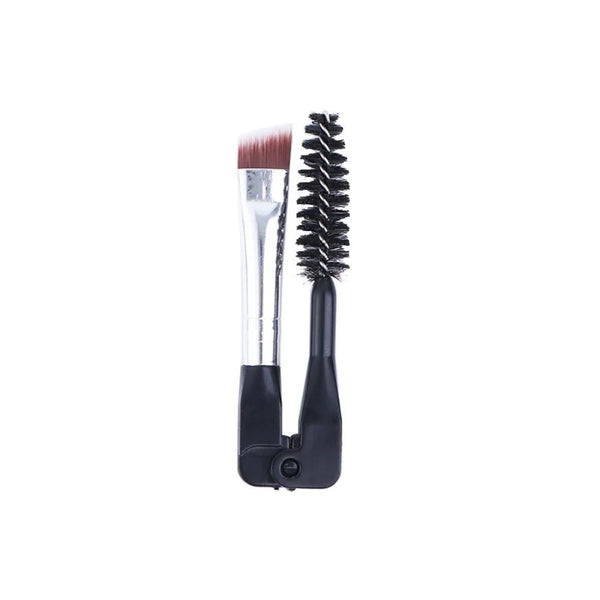Tool Eyelash Separator Portable  Mascara  Applicator Duo Angled  Eyebrow  Brush Foldable Eyebrow Brush Spoolie Brush lash brush