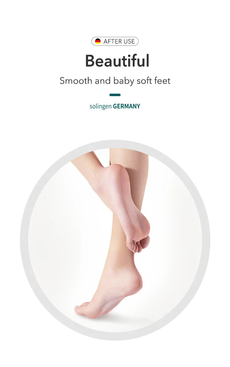 MR.GREEN Double Sided Foot File Pedicure Foot Care Tools Dead Skin Callus Remover Stainless Steel Professional - Glowing Love