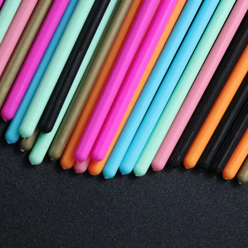 50Pcs Disposable Eyelash Eyebrow Brushes Gloss Swabs Lash Brush Eyeshadow Gloss Mascara Brushes - Glowing Love