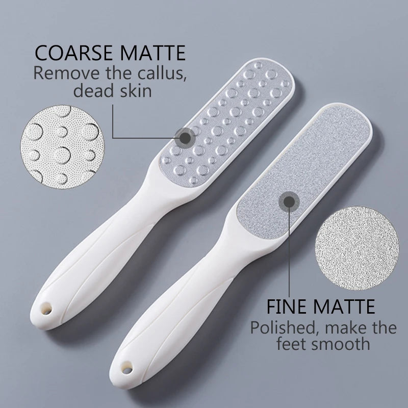 1pcs Double Side Foot File Professional Rasp Heel Grater Hard Dead Skin Callus Remover Pedicure foot care - Glowing Love