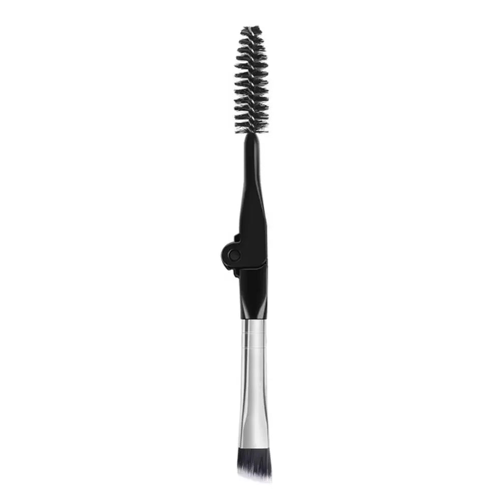 Tool Eyelash Separator Portable  Mascara  Applicator Duo Angled  Eyebrow  Brush Foldable Eyebrow Brush Spoolie Brush lash brush - Glowing Love