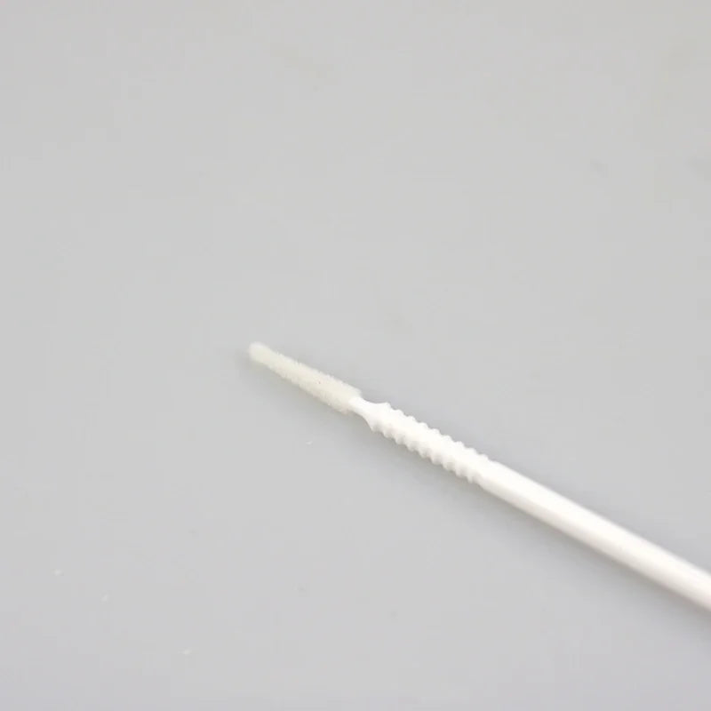 100pcs Long Head White Color Disposable Microbrush Applicator Mini Lash Brush Applicators Microblade Makeup Micro Brushes Tool - Glowing Love