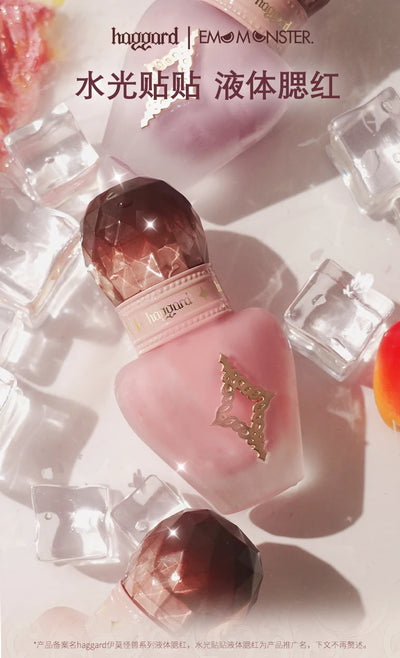 Liquid Blush Makeup - Blendable & Buildable Lightweight Cheek Color Blush Cream Natural Brighten Contouring Korean Cosmetics