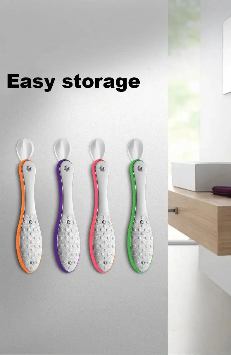Double Sided Foot File Pedicure Foot Care Tools Dead Skin Callus Remover Stainless Steel Professional - Glowing Love