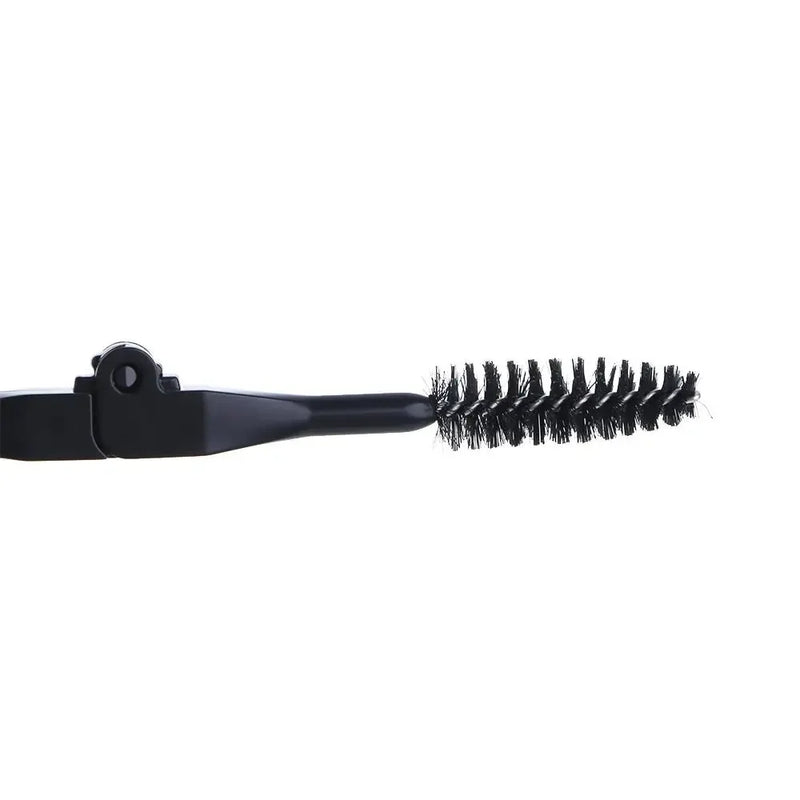 Tool Eyelash Separator Portable  Mascara  Applicator Duo Angled  Eyebrow  Brush Foldable Eyebrow Brush Spoolie Brush lash brush