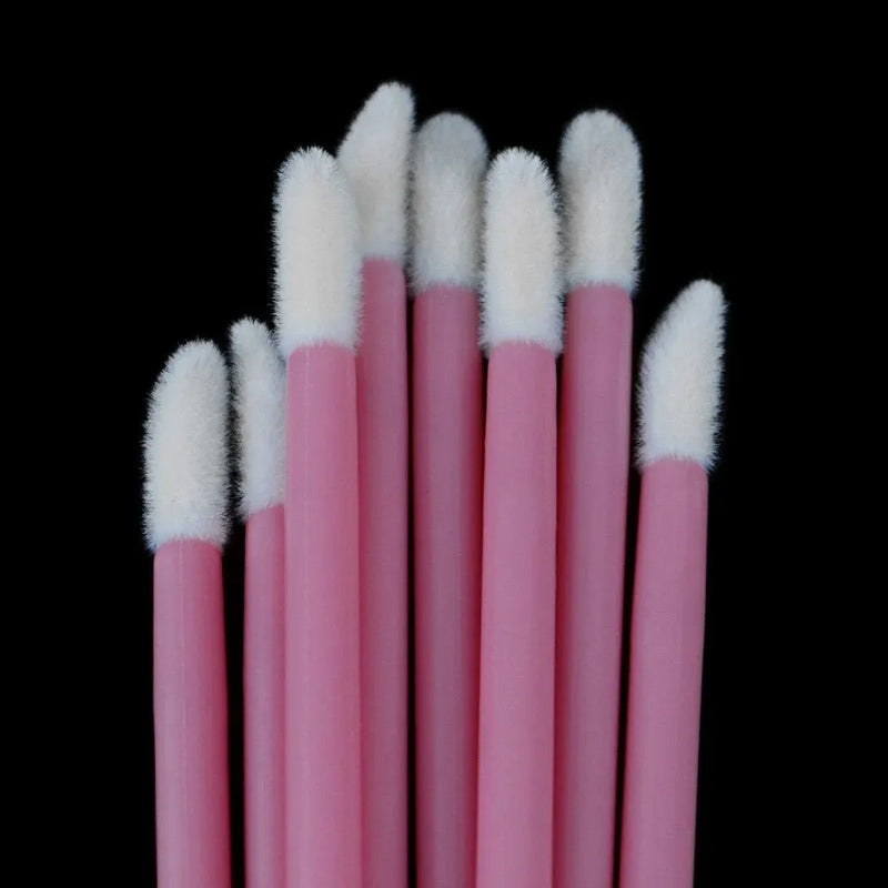 50Pcs Disposable Eyelash Eyebrow Brushes Gloss Swabs Lash Brush Eyeshadow Gloss Mascara Brushes