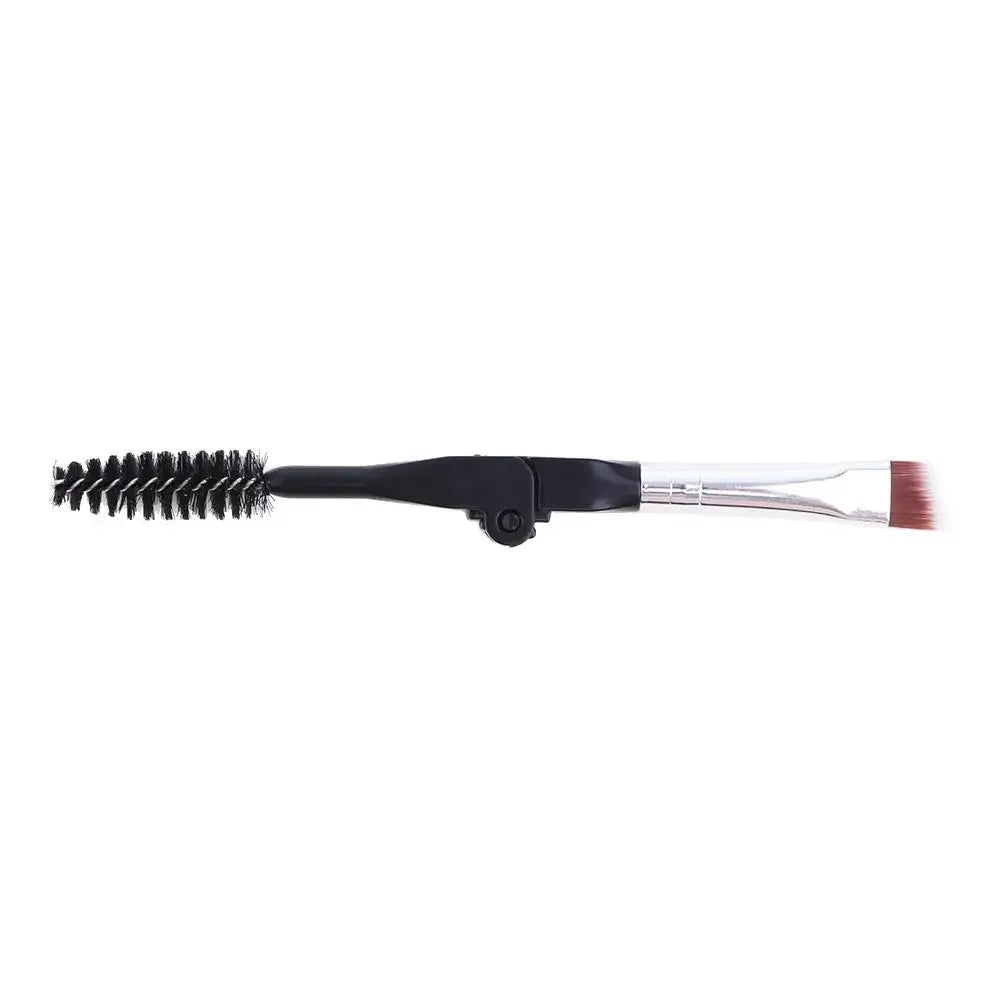 Tool Eyelash Separator Portable  Mascara  Applicator Duo Angled  Eyebrow  Brush Foldable Eyebrow Brush Spoolie Brush lash brush - Glowing Love