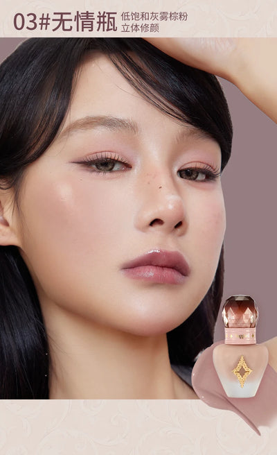 Liquid Blush Makeup - Blendable & Buildable Lightweight Cheek Color Blush Cream Natural Brighten Contouring Korean Cosmetics