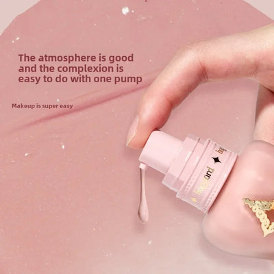 Liquid Blush Makeup - Blendable & Buildable Lightweight Cheek Color Blush Cream Natural Brighten Contouring Korean Cosmetics