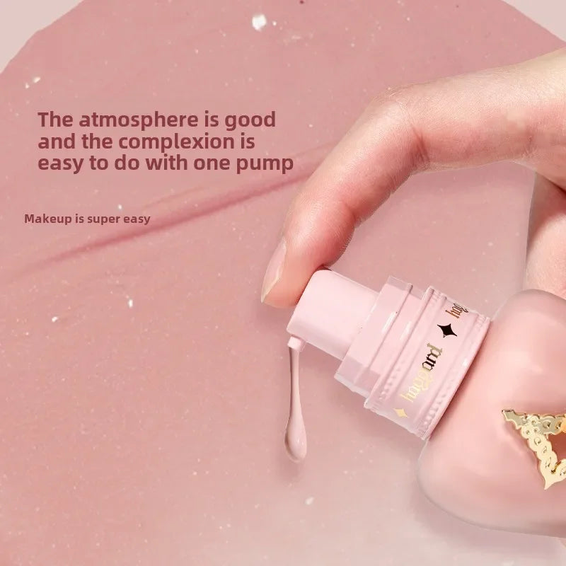 Liquid Blush Makeup - Blendable & Buildable Lightweight Cheek Color Blush Cream Natural Brighten Contouring Korean Cosmetics