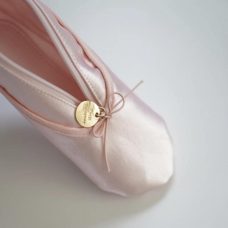 Ballet Shoe Makeup Bag Pencil Bag Cosmetic Suitable for Lipsticks Eyebrow Pencils and Eyeliners