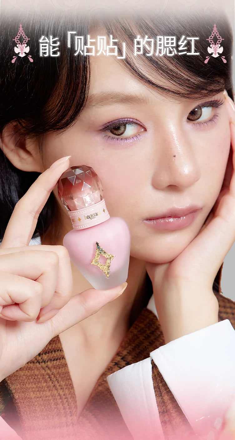 Liquid Blush Makeup - Blendable & Buildable Lightweight Cheek Color Blush Cream Natural Brighten Contouring Korean Cosmetics