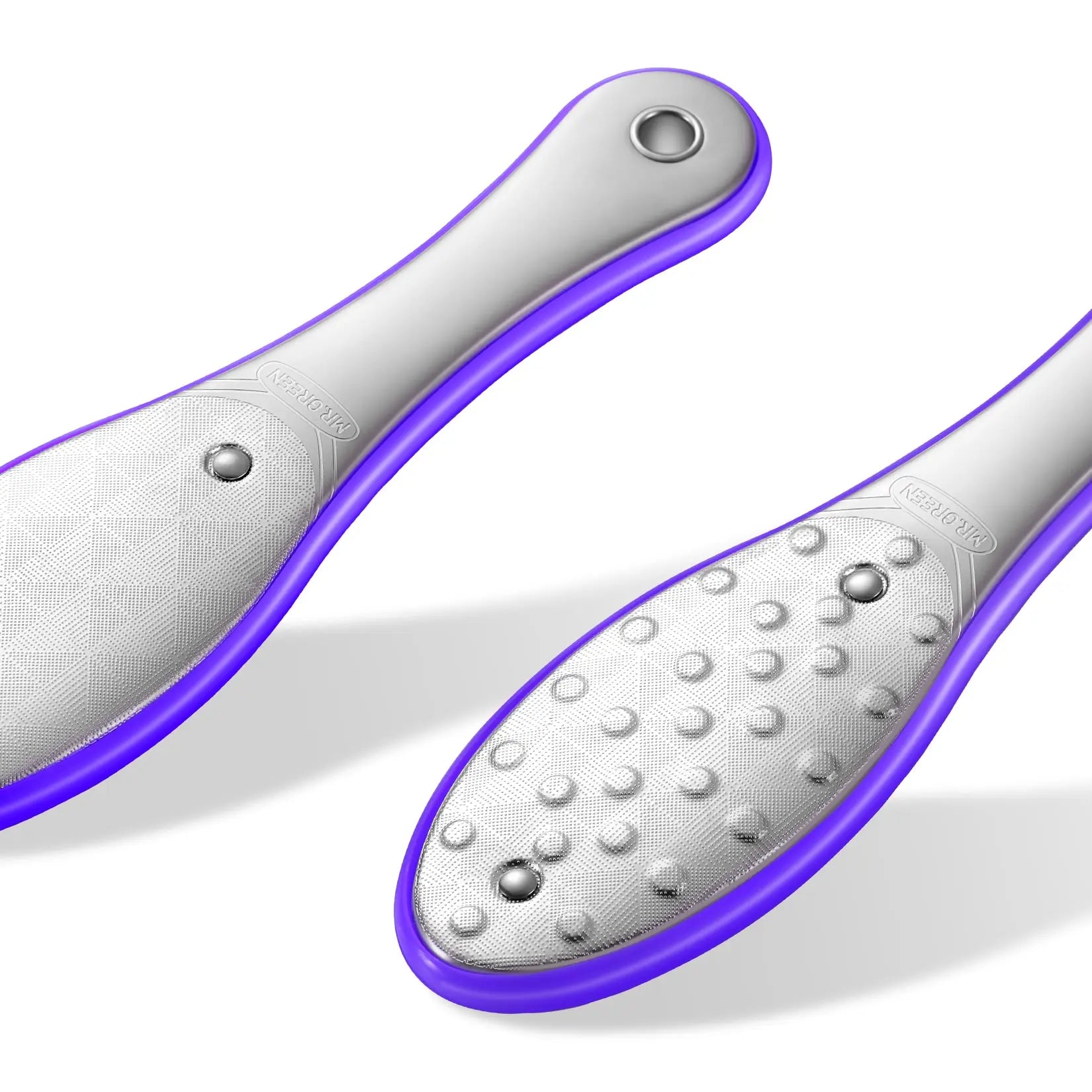 MR.GREEN Double Sided Foot File Pedicure Foot Care Tools Dead Skin Callus Remover Stainless Steel Professional - Glowing Love