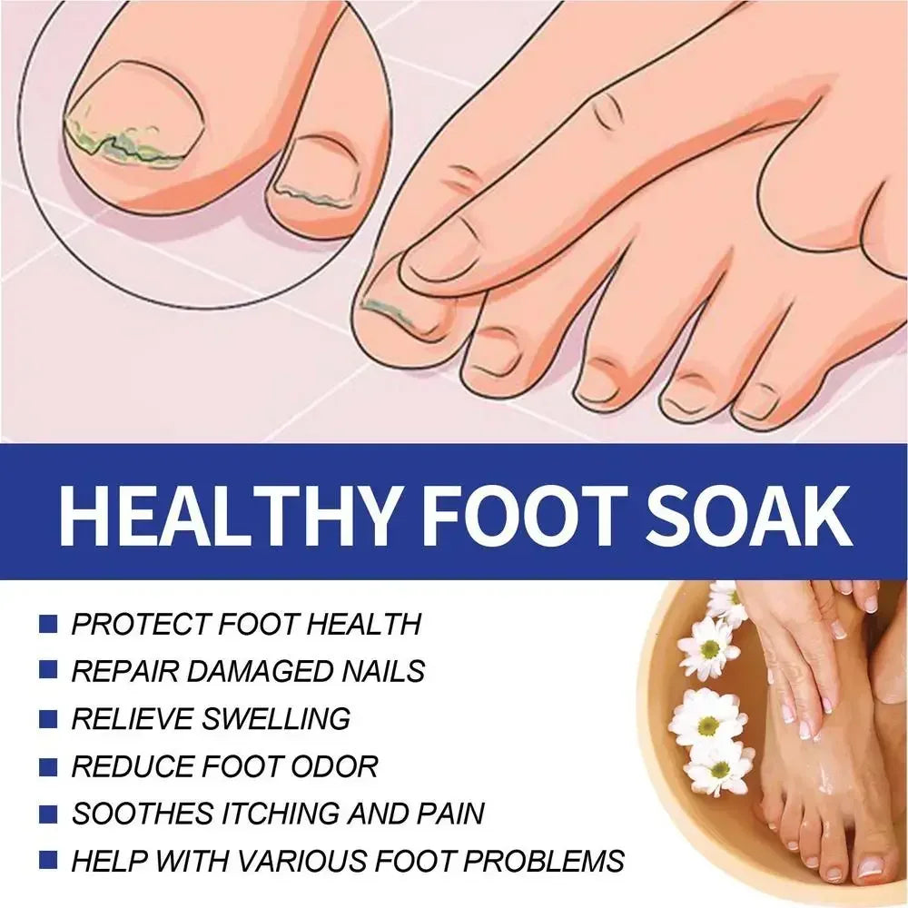 Epsom Salts for Soaking Feet 10pcs Organic Foot Softening Soak Pedicure Foot Soak Feet Spa Soak Pedicure Foot Spa Products - Glowing Love