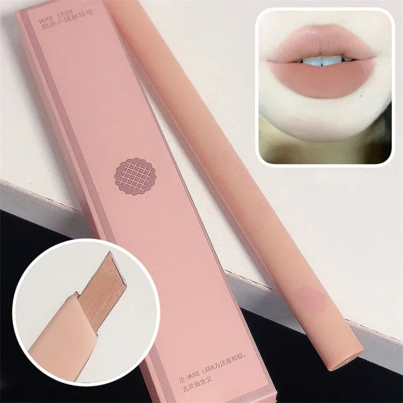 5 Colors Cosmetic Professional Lipliner Waterproof Long-lasting Lady Charming Lip Liner Soft Pencil Contour Makeup Lipsticks - Glowing Love