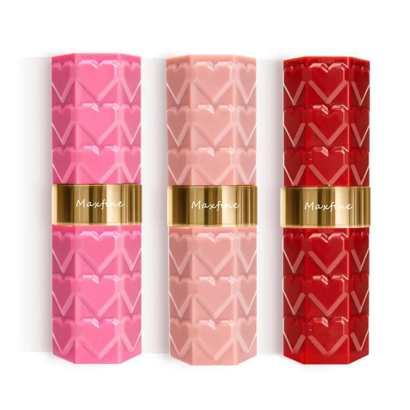 Nude Matte Lipsticks 4 Colors Waterproof Long Lasting Lip Stick Not Fading Sexy Nude Red Pink Velvet Lipsticks Makeup Cosmetic