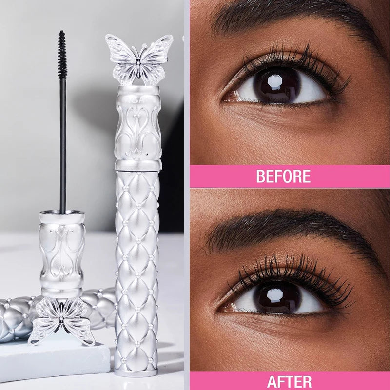 AGAG High Washable Mascara Makeup,Volumizing,Lengthening,Defining,Curling Waterproof Mascara Carbon Black