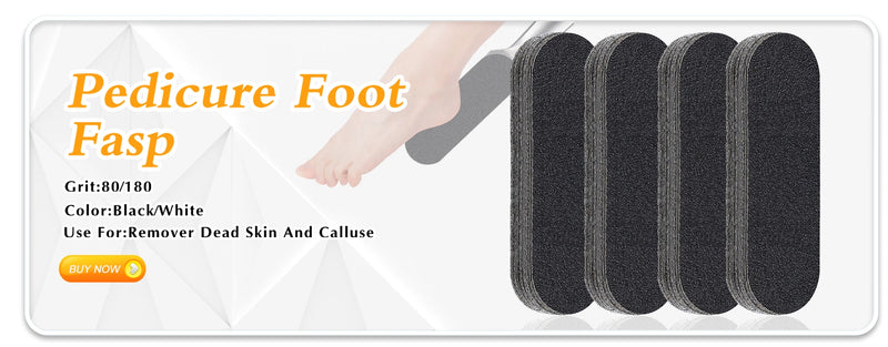 Professional Pedicure Foot File - Reusable Stainless Steel Cracked Skin Corns Callus Remover Feet Rasp