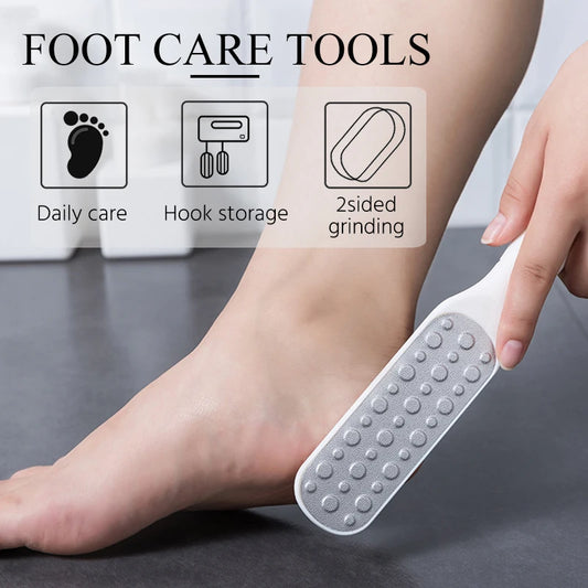 1pcs Double Side Foot File Professional Rasp Heel Grater Hard Dead Skin Callus Remover Pedicure foot care - Glowing Love
