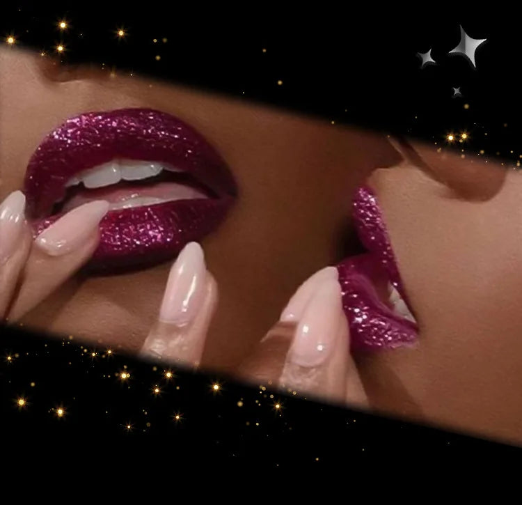 Waterproof Glitter Lipsticks Punk Style Nude Matte Not Fading Pearlescent Sexy Red Pink Velvet Lipsticks Lips Makeup Cosmetic - Glowing Love