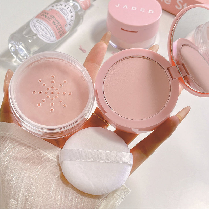 Two-in-One Correcting Powder Duo – Compact Loose Finish
